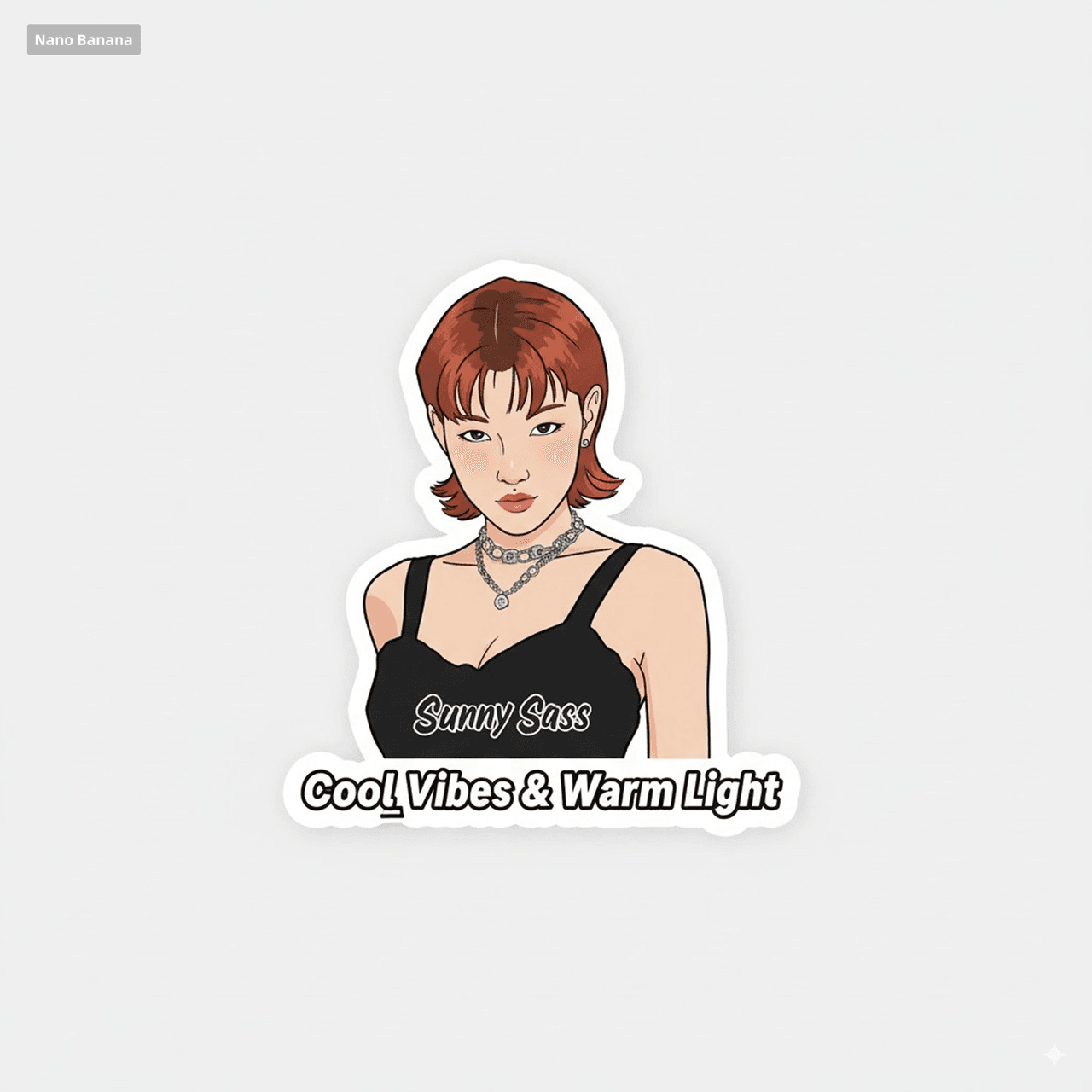 Custom Character Stickers — Generated result