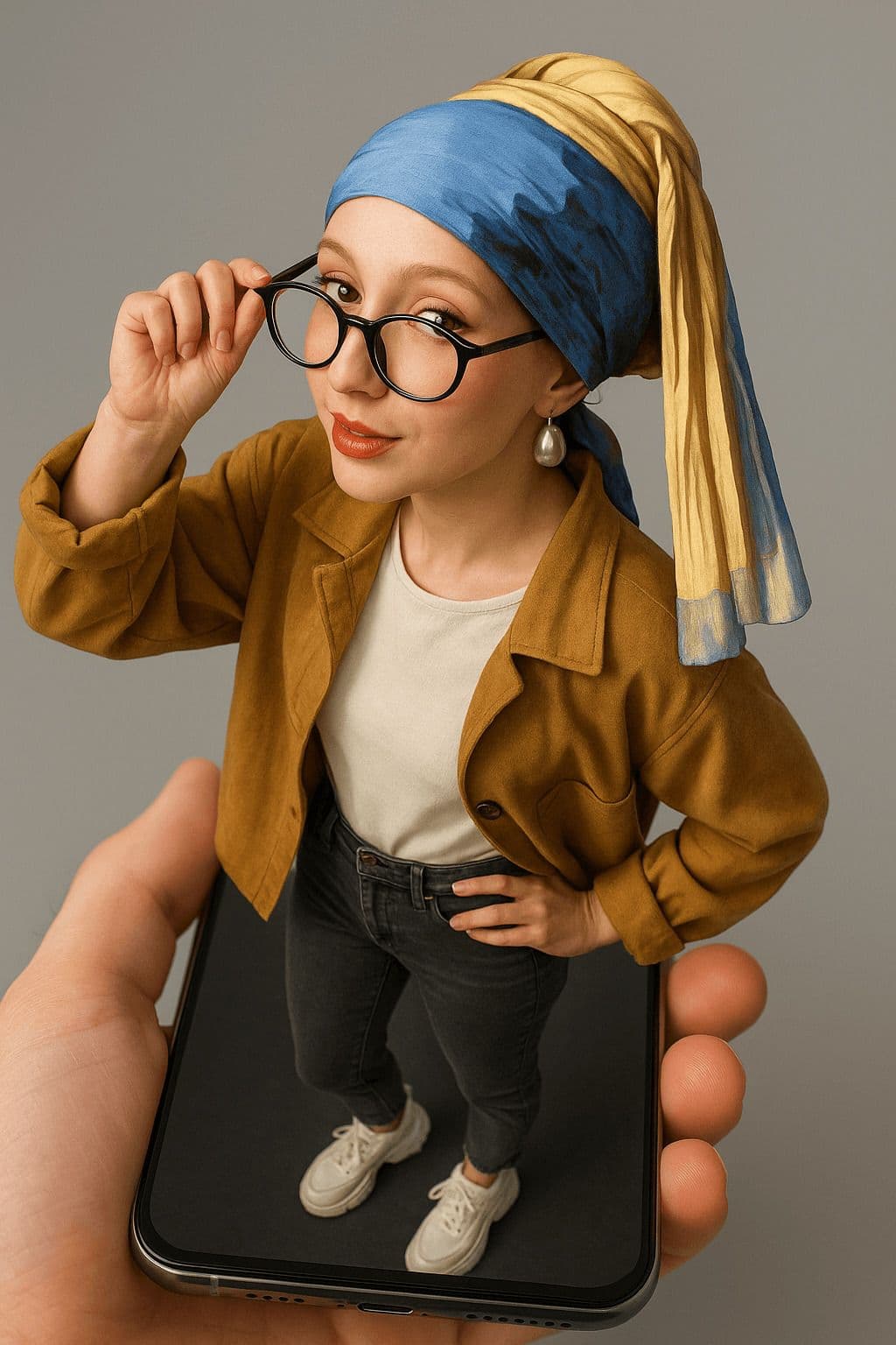 Perspective 3D Pop-out Effect — Generated result