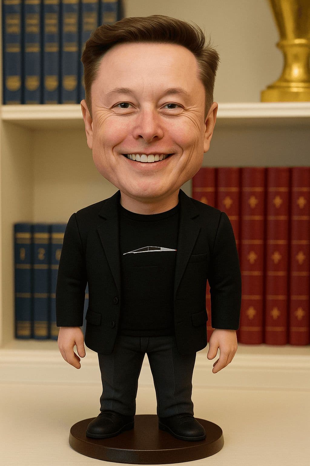 Selfie to Bobblehead Figure — Generated result