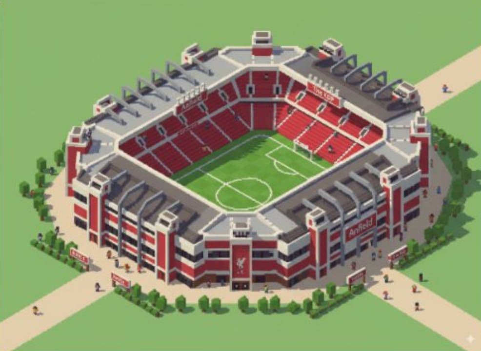 Map to Isometric Buildings — Generated result