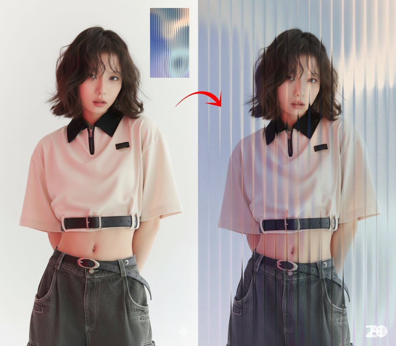 Overlay Filters/Materials — Generated result
