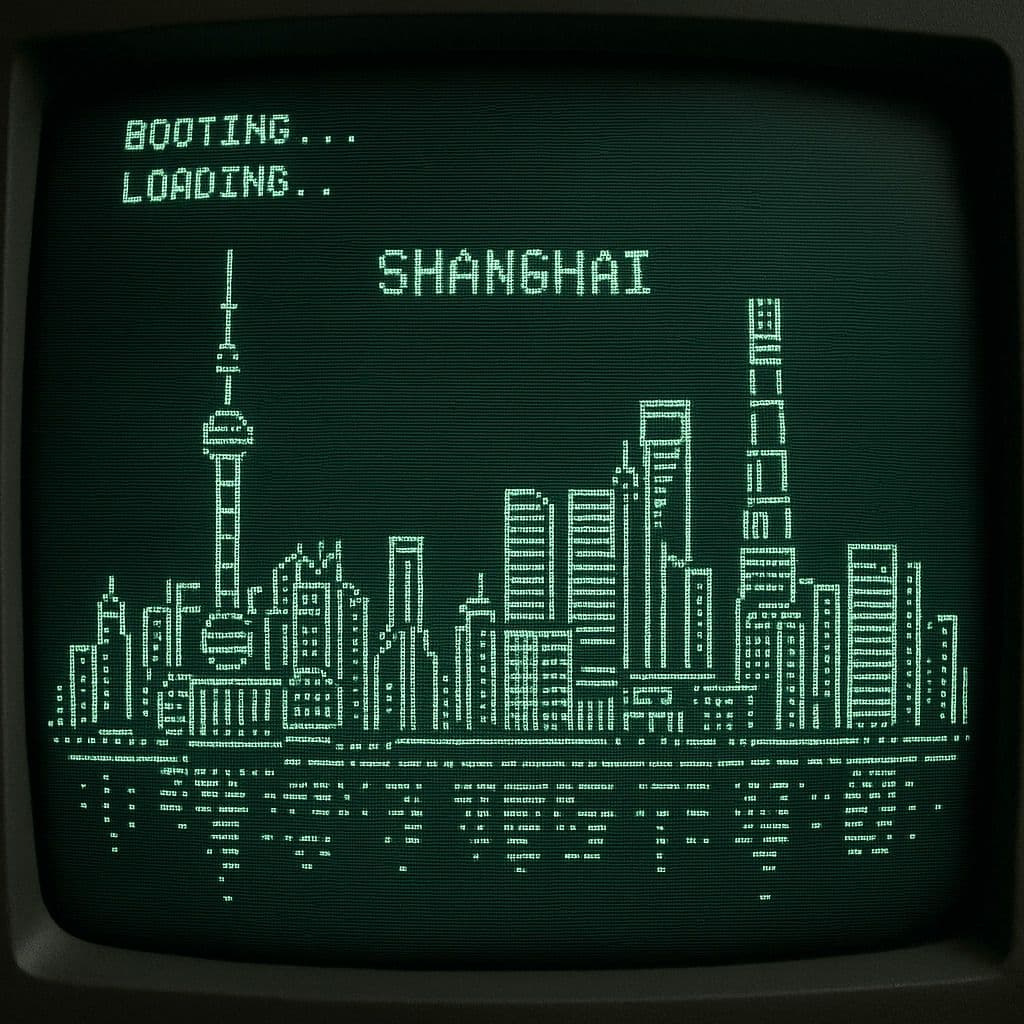 Vintage CRT Boot Screen — Generated result