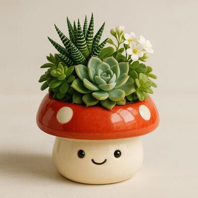 Creative Plant Pot - Output