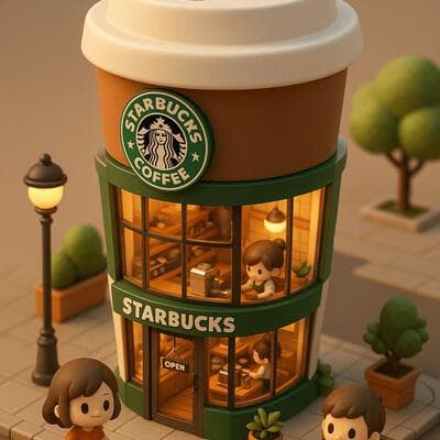 Miniature 3D Building - Output
