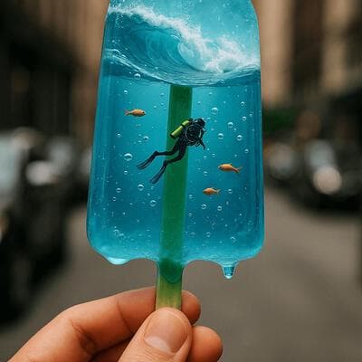 Fantasy Underwater Popsicle - Input