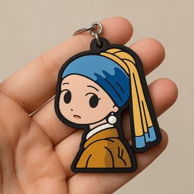 Custom Chibi Keychain - Input