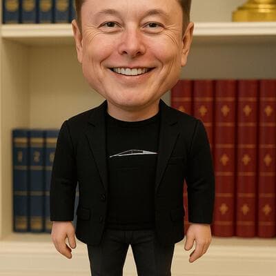 Selfie to Bobblehead Figure - Output