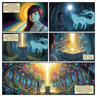 Create Comic Book - Output