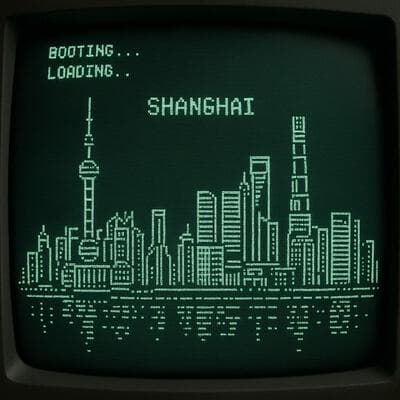 Vintage CRT Boot Screen - Output
