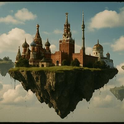 35mm Film Style Floating Island - Output