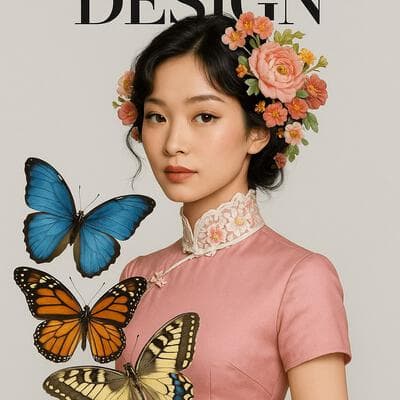 Fashion Magazine Cover Style - Output