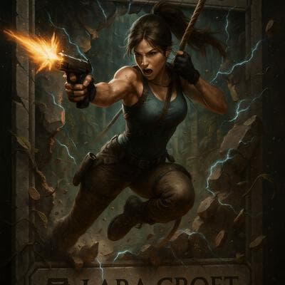 Physical Destruction Effect Card (Lara) - Output