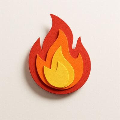 Papercraft-Style Emoji Icon - Input