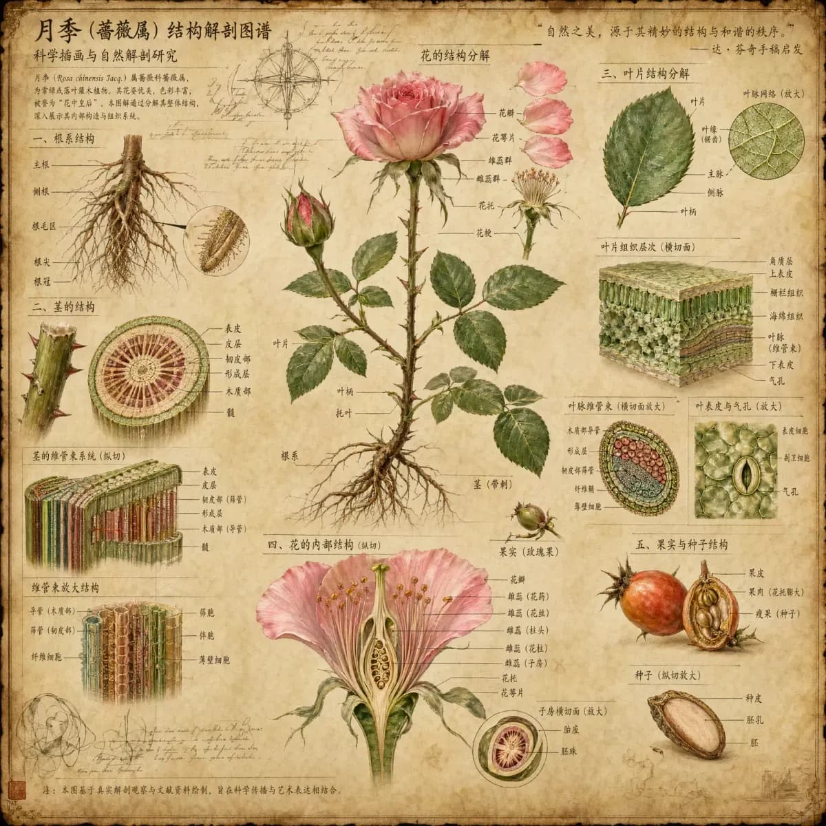 Exploded View of Plant Anatomy — Generated result