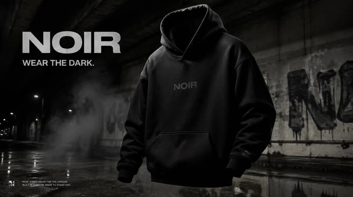 Dark Streetwear Poster