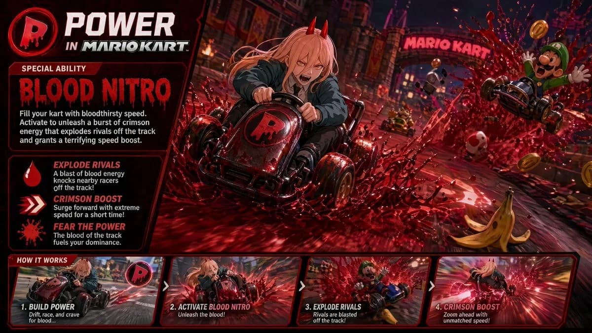 Kart Power Poster
