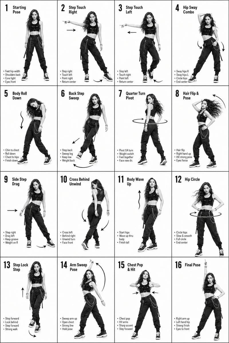 K-Pop Dance Step Guide