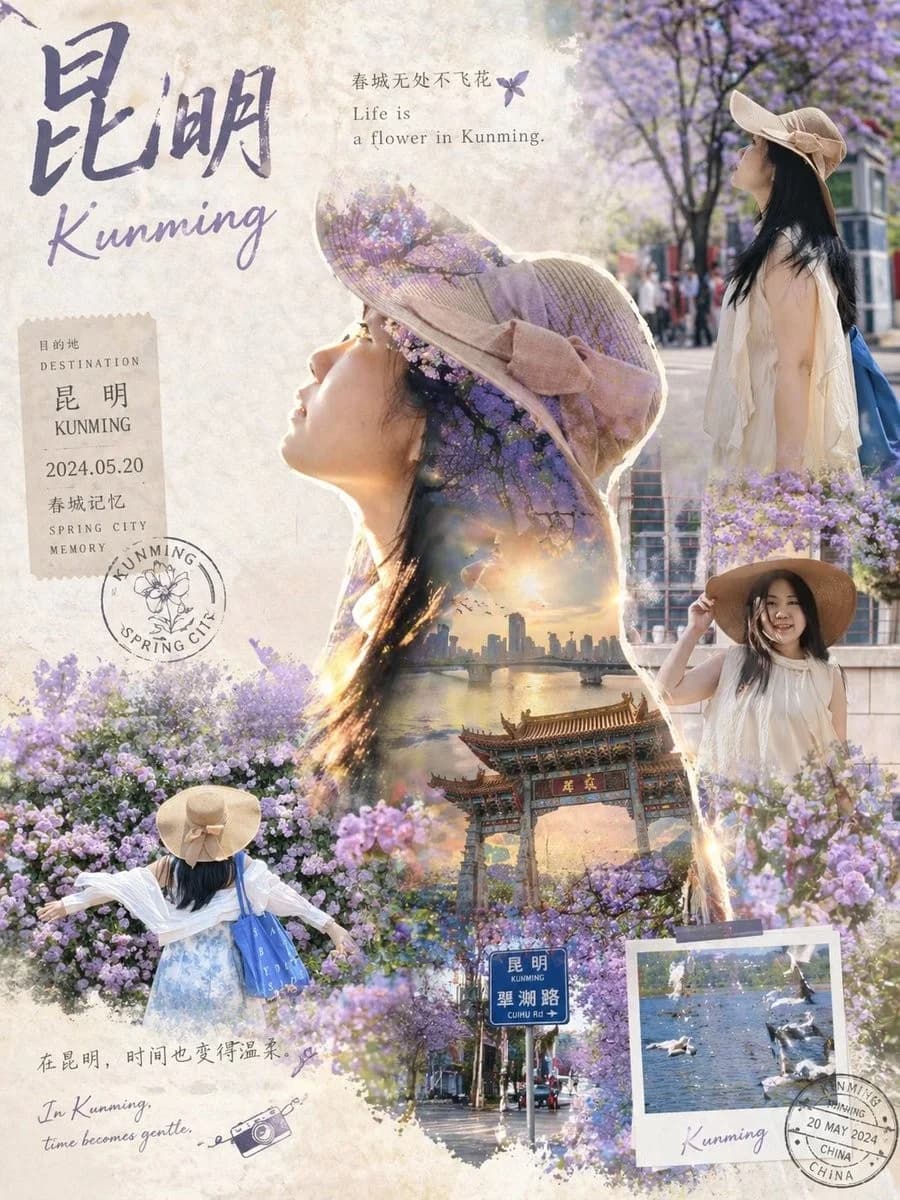 Epic Travel Story Poster