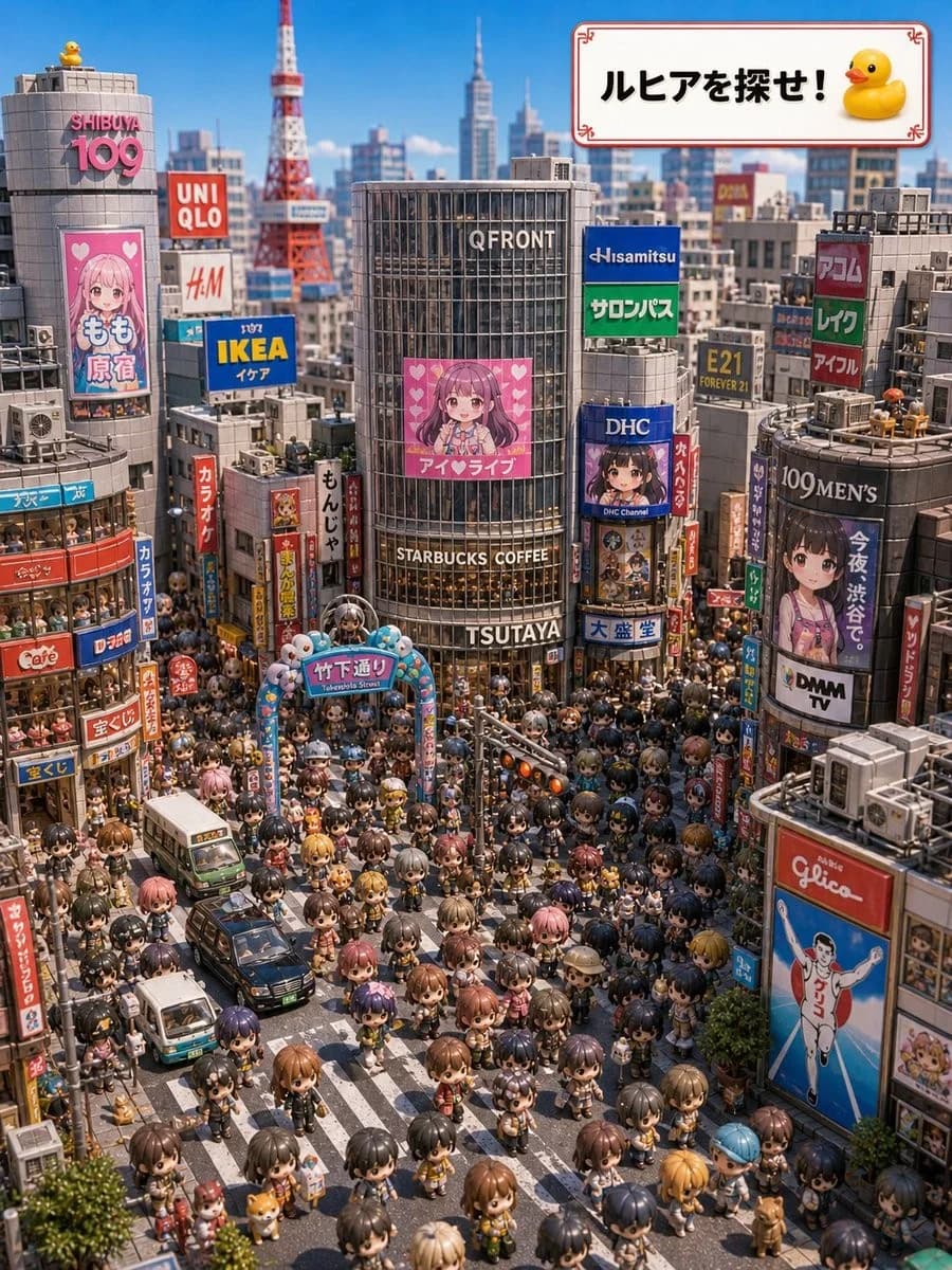 Find Ruhia in Shibuya