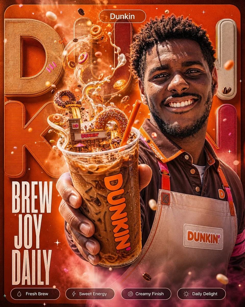 Iced Coffee Poster