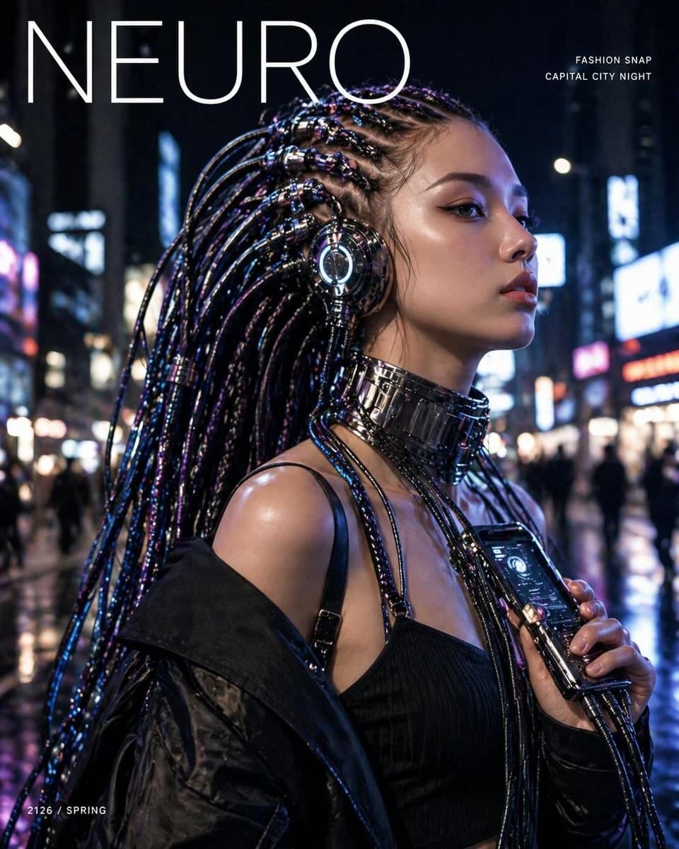 Cyberpunk Fashion Cover