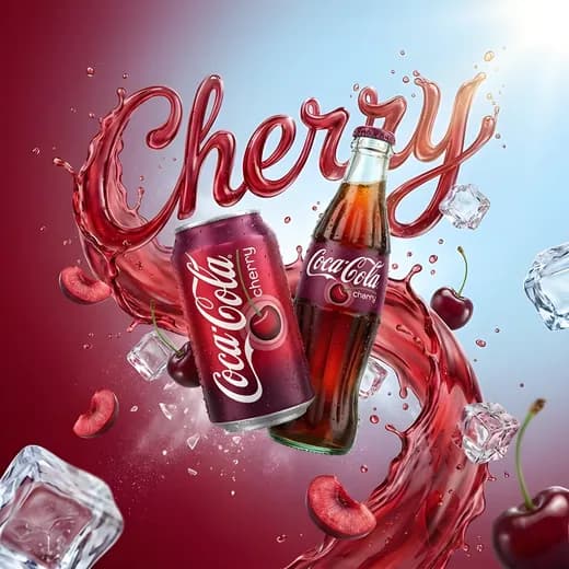 Premium Summer Beverage Ad