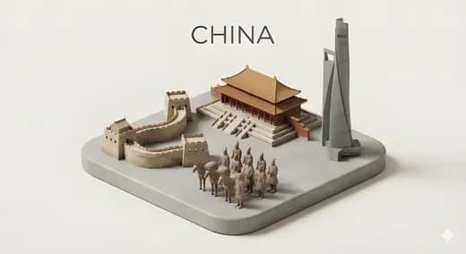 Minimalist Landmark Diorama