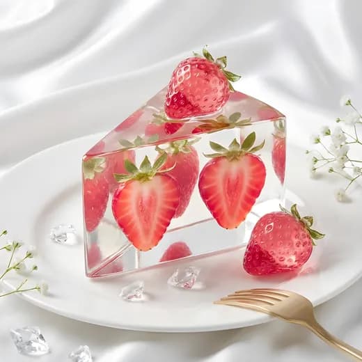 Crystal Prism Orange Scented Cake Fashion Editorial