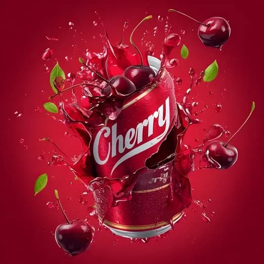 Cherry Can Explosion Commercial — Generated result