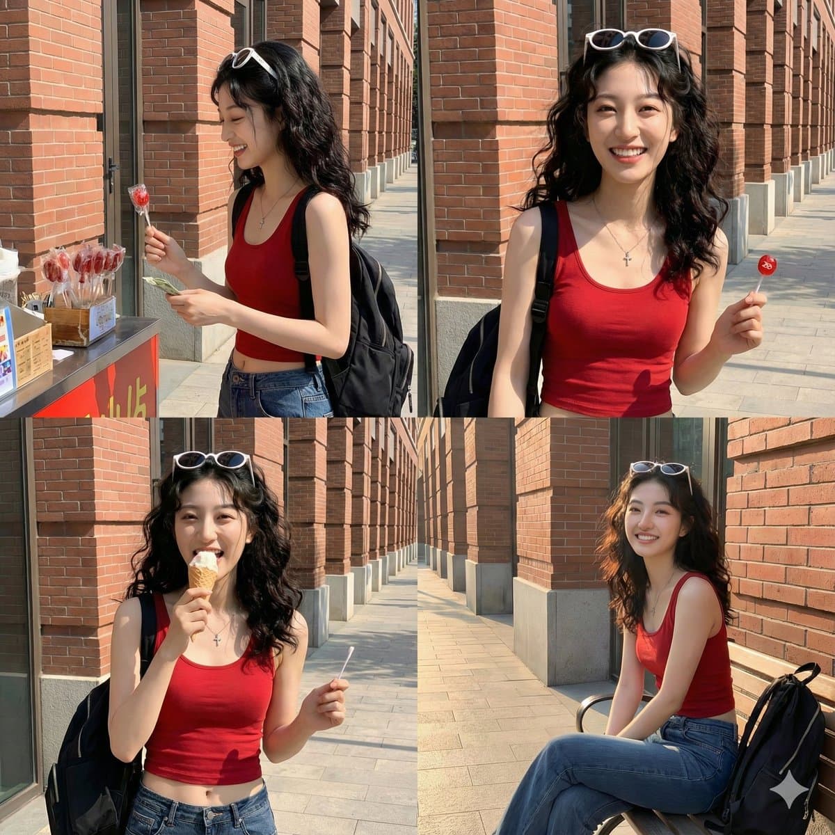 Predicting the Before and After Scene — Generated result