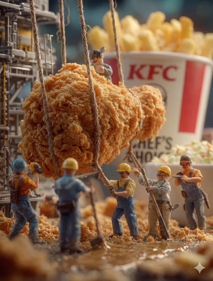 Miniature World and Macro Food