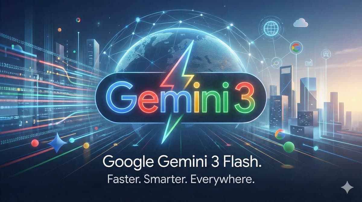 Iklan Gemini 3 Flash — Generated result
