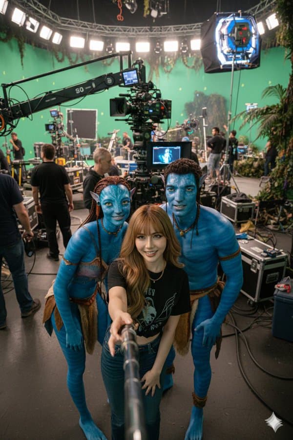 Selfie with Movie Characters