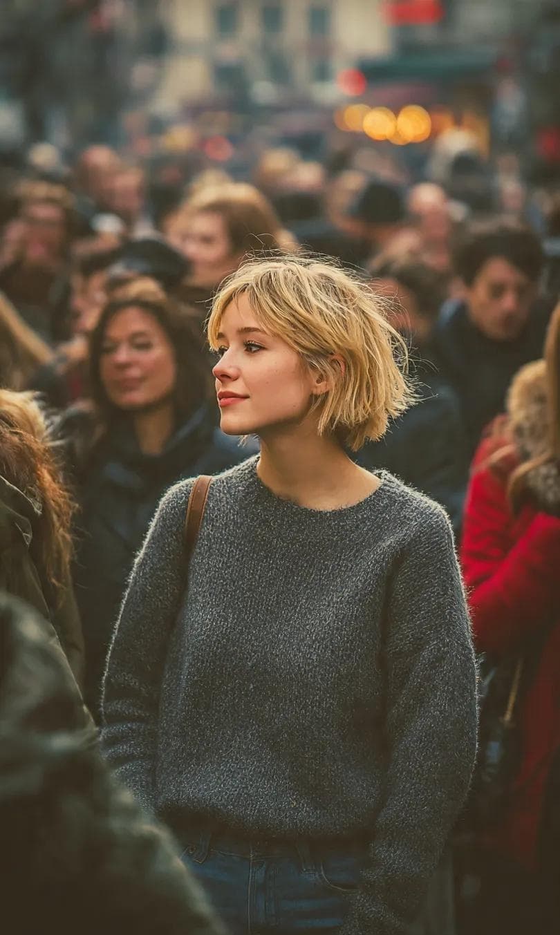 Hyperrealistic 8K Street Photography Portrait — Generated result