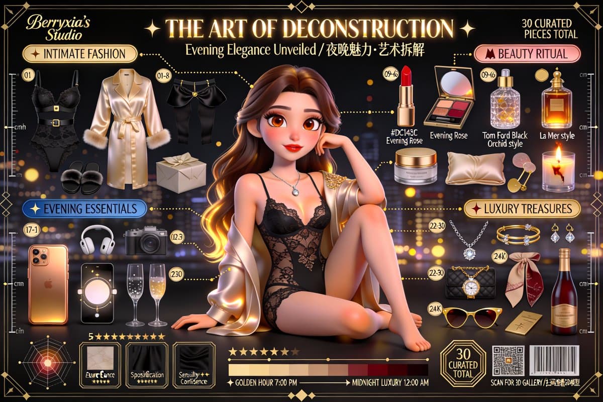Character Deconstruction Art Poster — Generated result