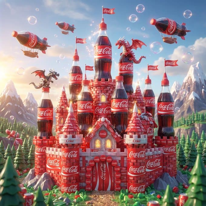 Soft Drink Fortress — Generated result