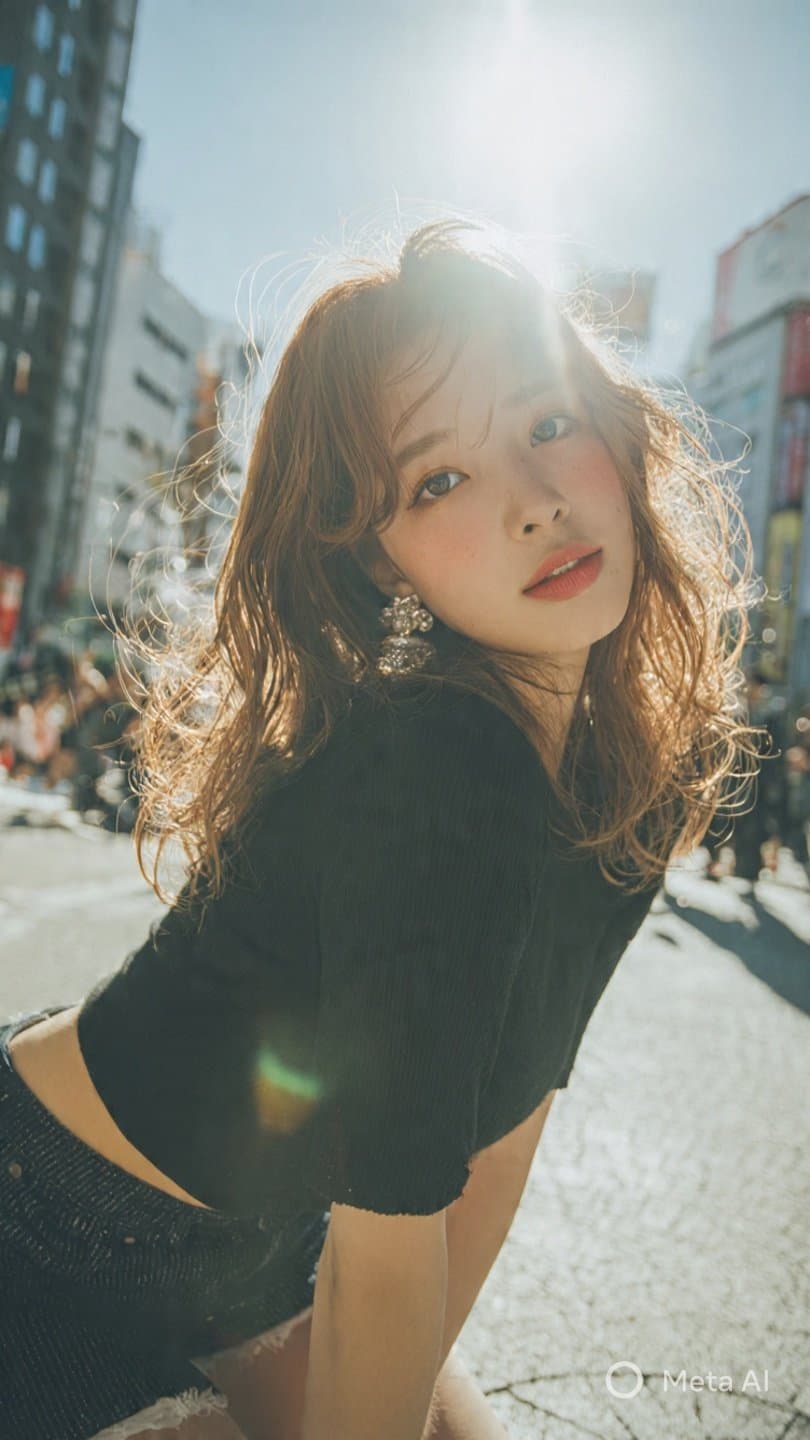 A Young Japanese Beauty Model — Generated result