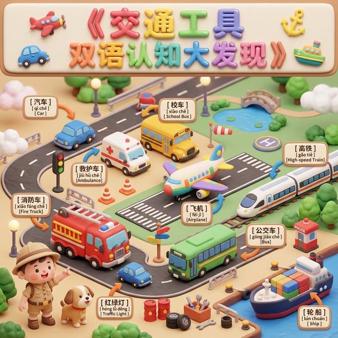 Bilingual Cognitive Discovery - Vehicles