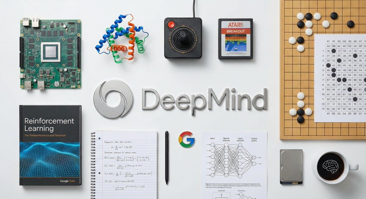 Google DeepMind Demonstrating a Neat Object Arrangement