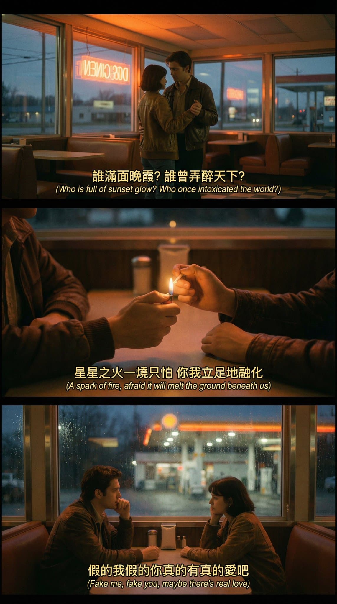 Generate Movie-like Images from Lyrics
