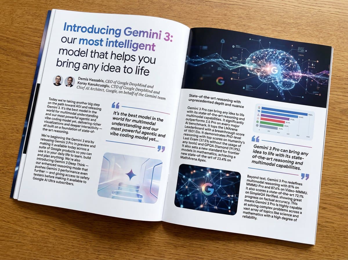Photos of Beautiful Magazine Articles Generated by Text
