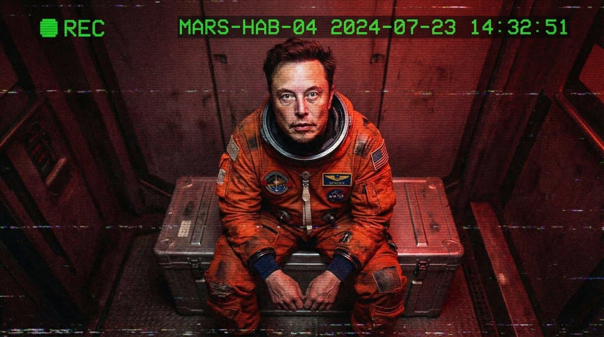 Mars Surveillance Footage — Generated result