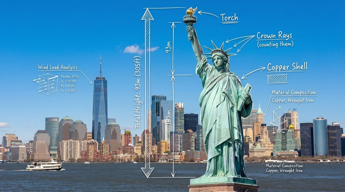 Statue of Liberty Blueprint