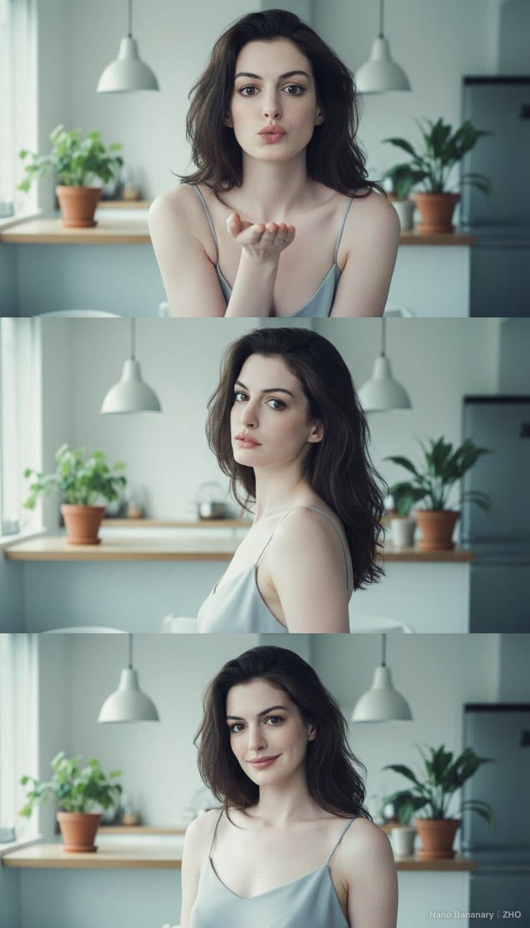 Home light and shadow triptych