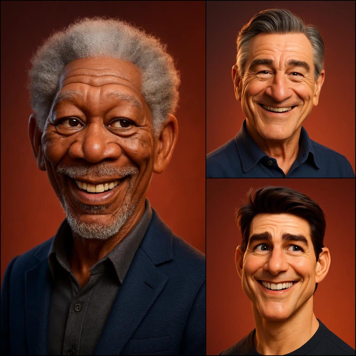 3D cartoon portrait