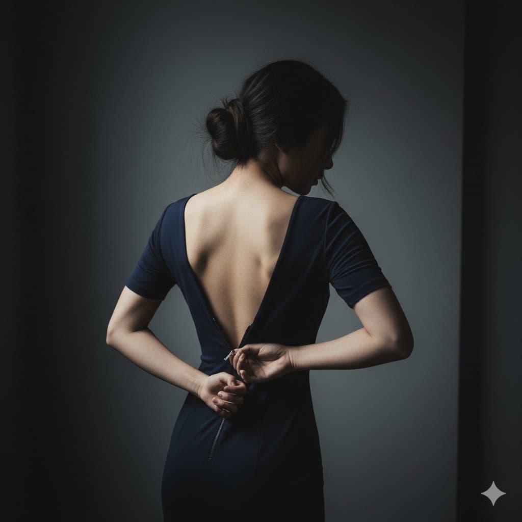Girl Changing Clothes