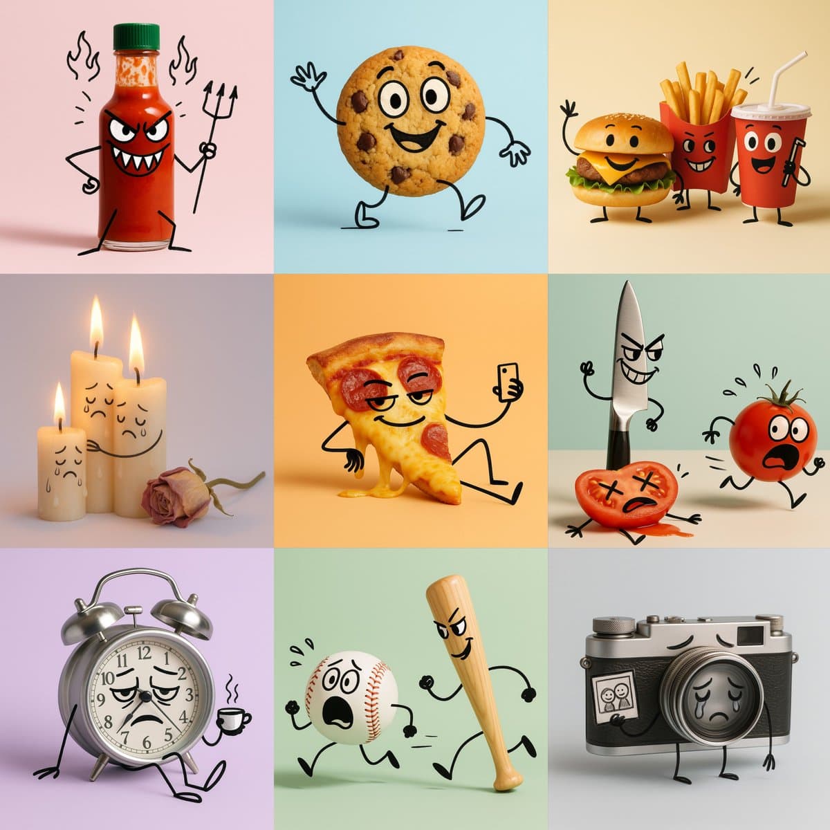 Cartoon Illustration — Generated result