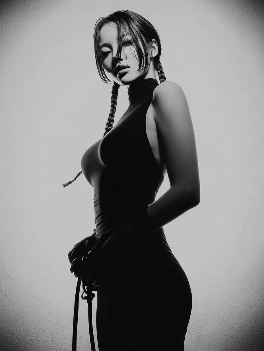 Black and White Portrait
