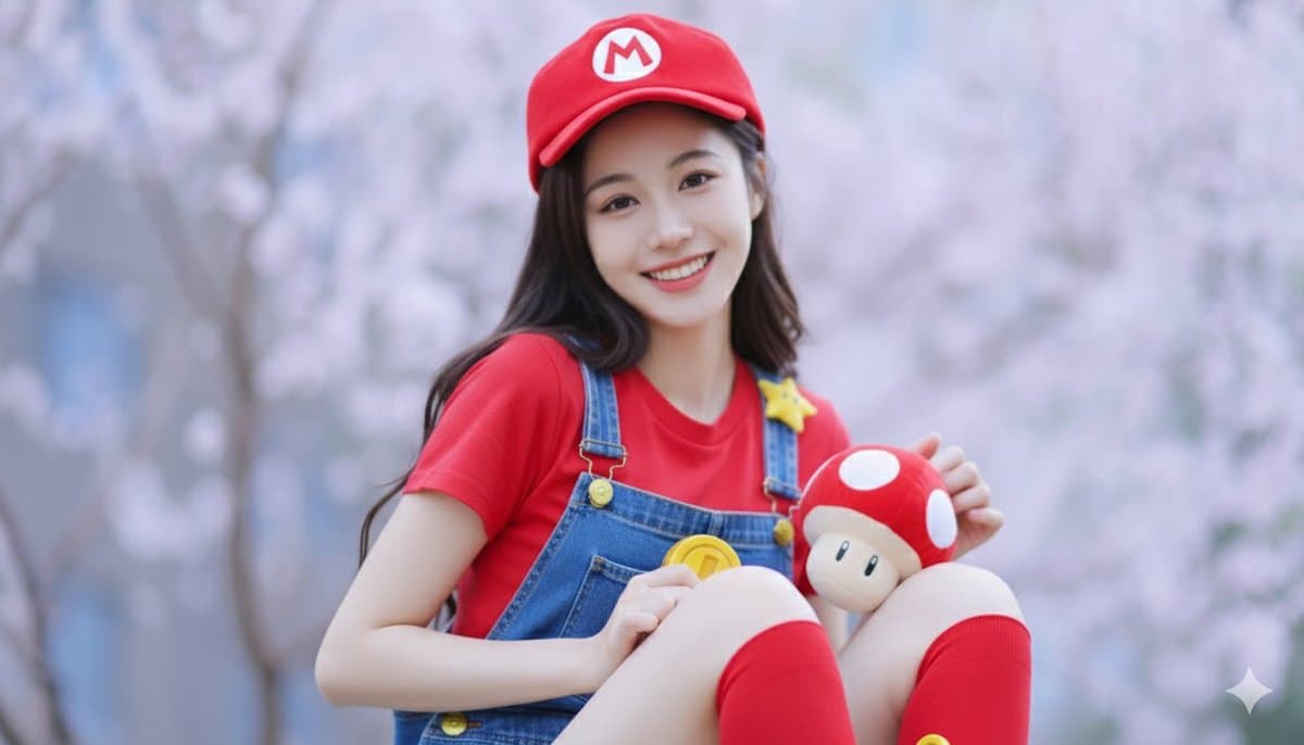 Super Mario Style Photo — Generated result