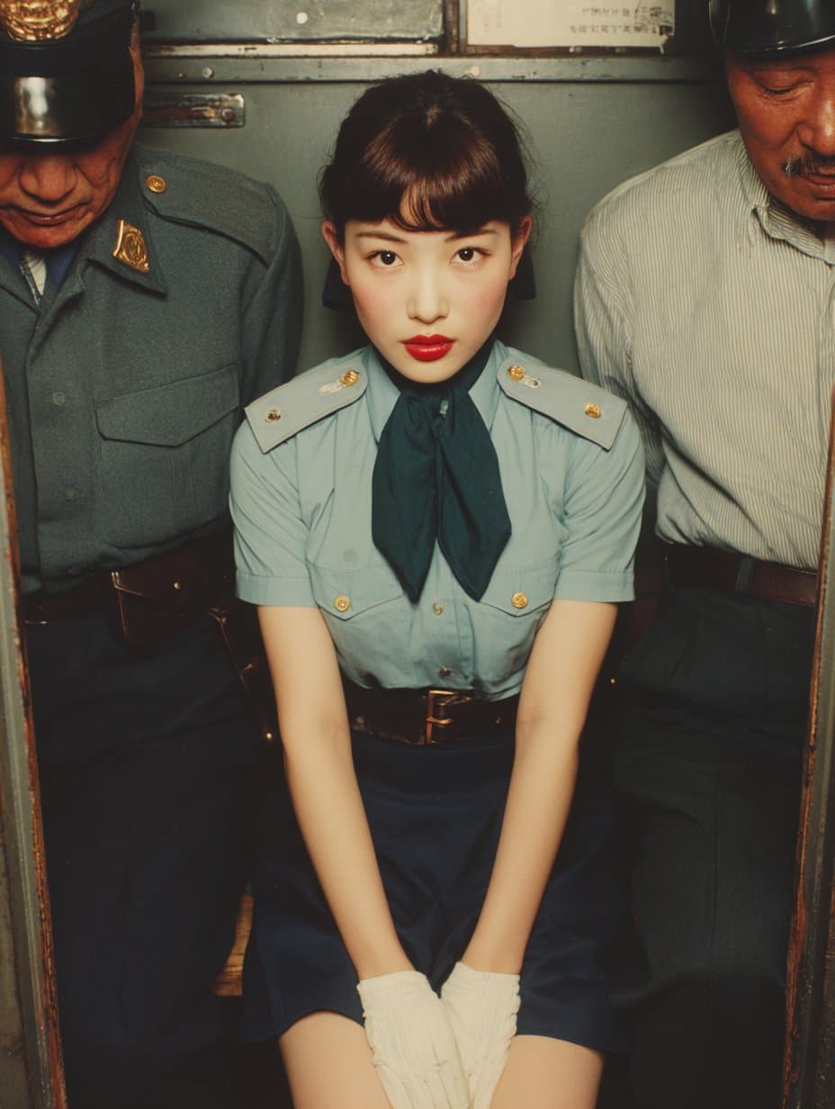Woman on the Subway